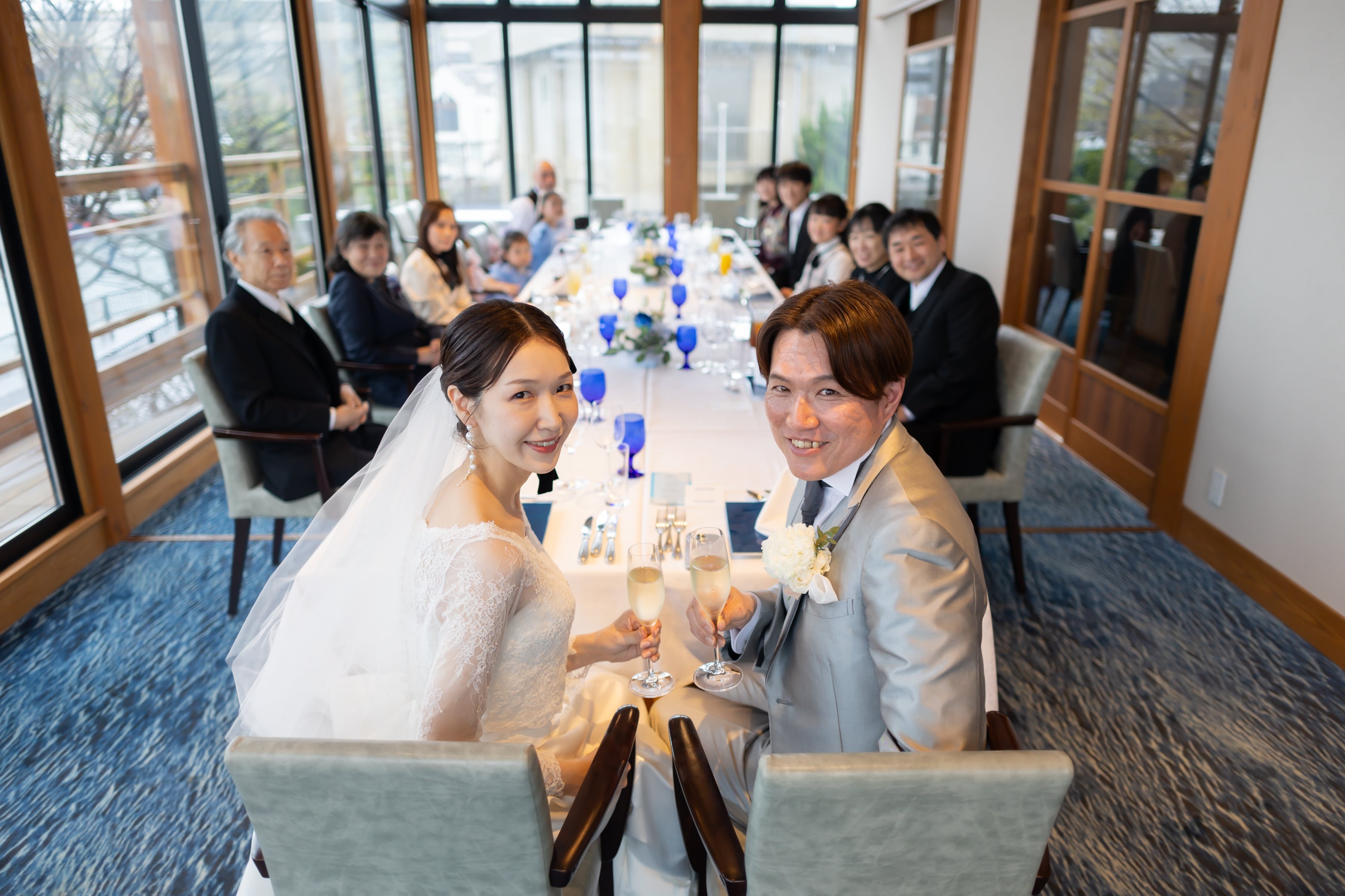 アマルフィイマリナブルーでレストランウェディング♡